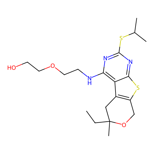 C19H29N3O3S2 structure