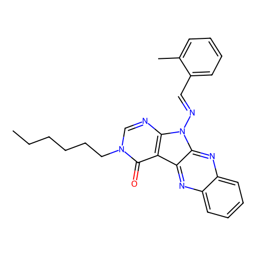C26H26N6O structure