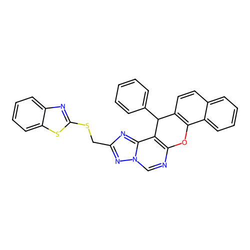 C30H19N5OS2 structure