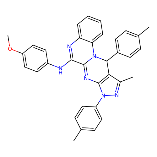 C34H30N6O structure