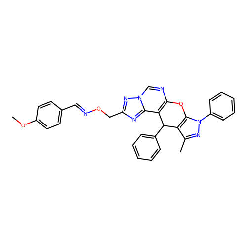 C31H25N7O3 structure