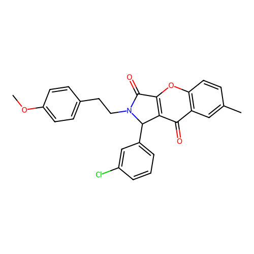 C27H22ClNO4 structure