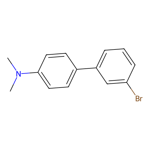 3-Bromo-4'-dimethylaminobiphenyl structure