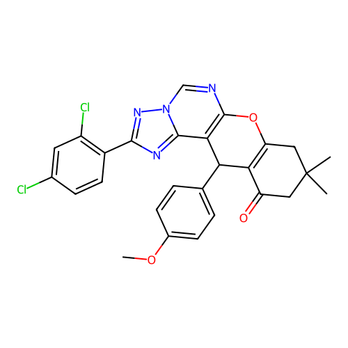 C27H22Cl2N4O3 structure