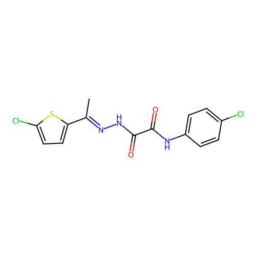 C14H11Cl2N3O2S structure
