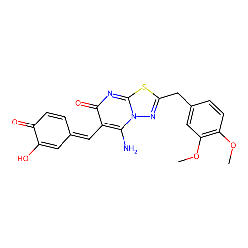 C21H18N4O5S structure