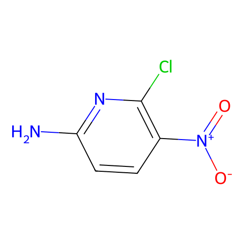 Pyridine, 2-amino-6-chloro-5-nitro- structure