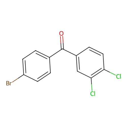 4-Bromo-3',4'-dichlorobenzophenone structure