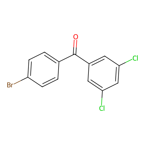 4-Bromo-3',5'-dichlorobenzophenone structure