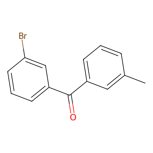 3-Bromo-3'-methylbenzophenone structure