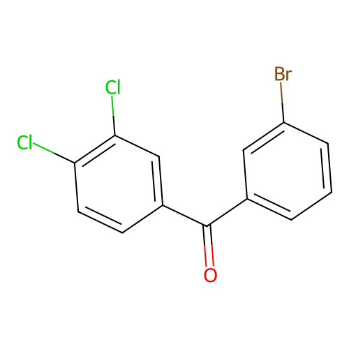 3-Bromo-3',4'-dichlorobenzophenone structure