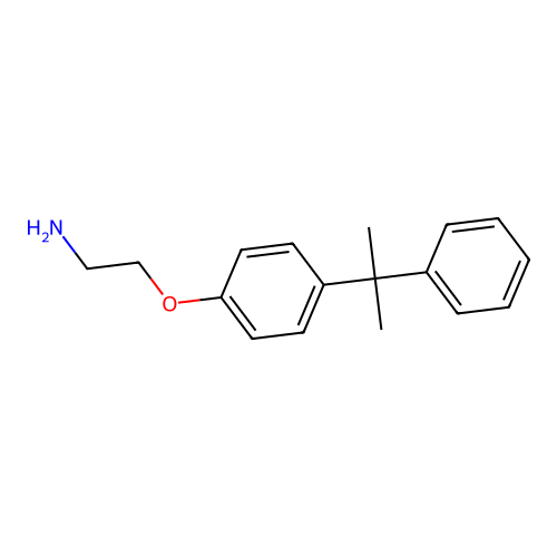 2-[4-(2-Phenylpropan-2-yl)phenoxy]ethanamine structure