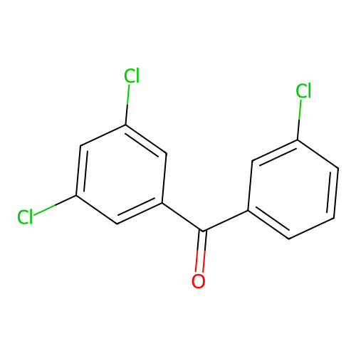 3,3',5'-Trichlorobenzophenone structure