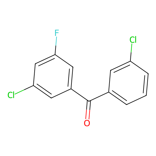 3,3'-Dichloro-5-fluorobenzophenone structure