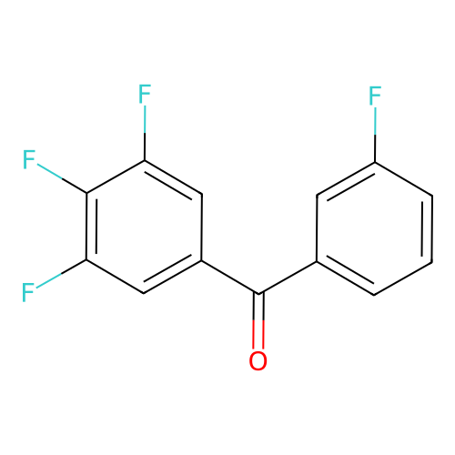 3,3',4,5-Tetrafluorobenzophenone structure