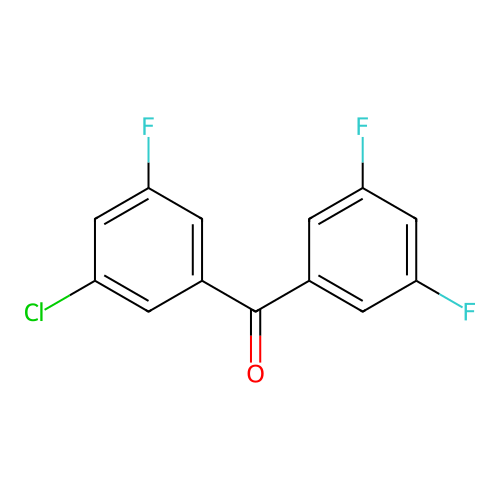 3-Chloro-3',5,5'-trifluorobenzophenone structure