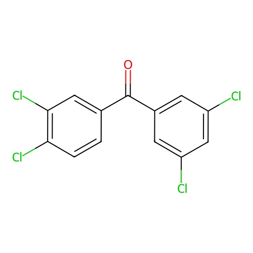 3,3',4,5'-Tetrachlorobenzophenone structure
