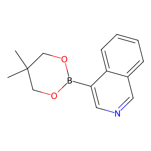 4-(5,5-Dimethyl-1,3,2-dioxaborinan-2-yl)isoquinoline structure