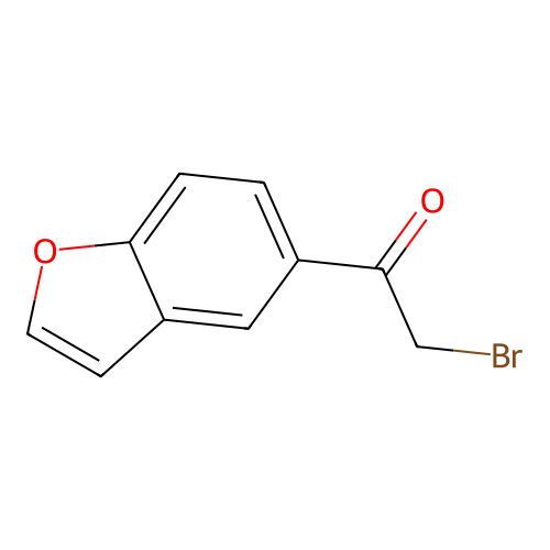 5-(Bromoacetyl)benzo[b]furan structure