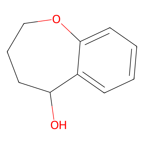 2,3,4,5-Tetrahydro-1-benzoxepin-5-ol structure