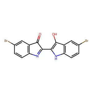 Bromoindigo structure