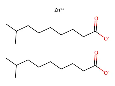 Zinc isodecanoate structure