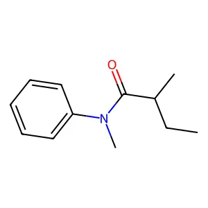 N,2-二甲基-N-苯基丁酰胺 structure