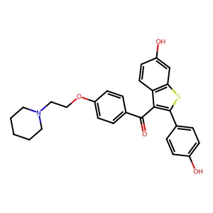 雷洛昔芬 structure