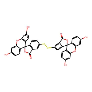 双荧光素二硫化物 structure