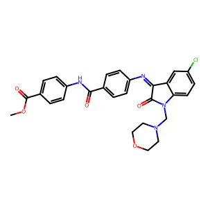 C28H25ClN4O5 structure