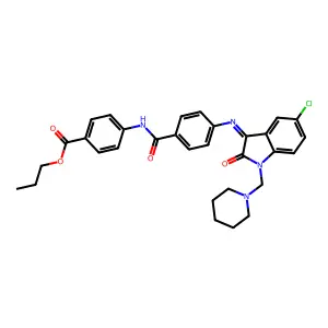C31H31ClN4O4 structure