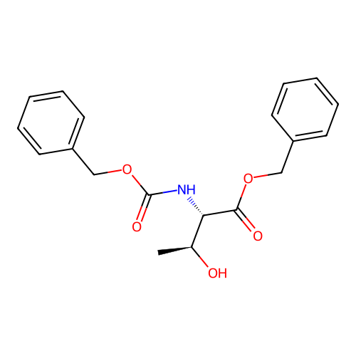 benzyl (2S,3S)-2-{[(benzyloxy)carbonyl]amino}-3-hydroxybutanoate structure