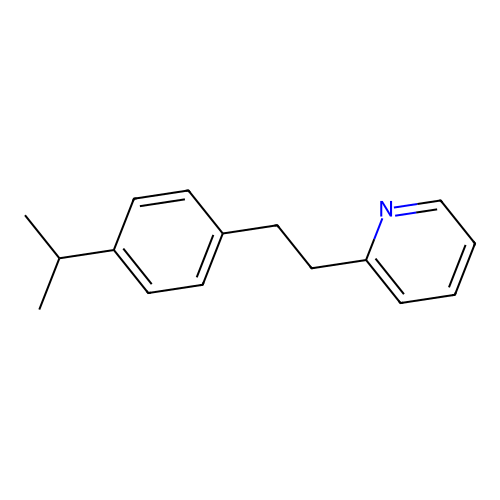2-[2-(4-Isopropylphenyl)ethyl]pyridine structure