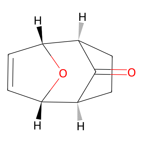 (1S,2S,5R,6R)-9-oxatricyclo[4.2.1.12,5]dec-7-en-10-one structure