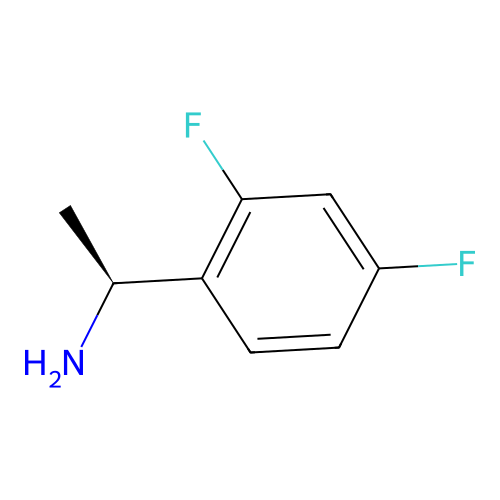 (1S)-1-(2,4-difluorophenyl)ethan-1-amine structure