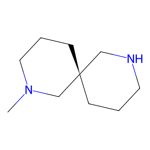 (6R)-2-methyl-2,8-diazaspiro[5.5]undecane structure