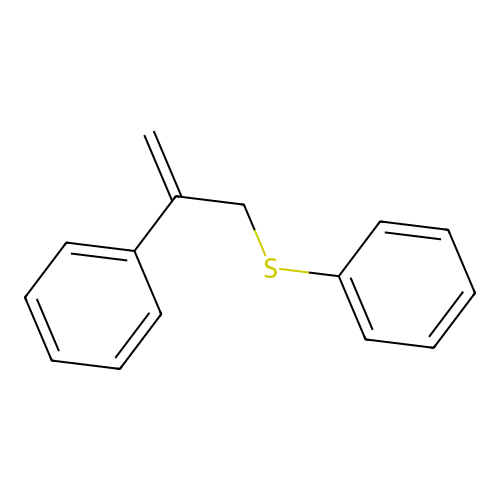 [(2-Phenylprop-2-en-1-yl)sulfanyl]benzene structure