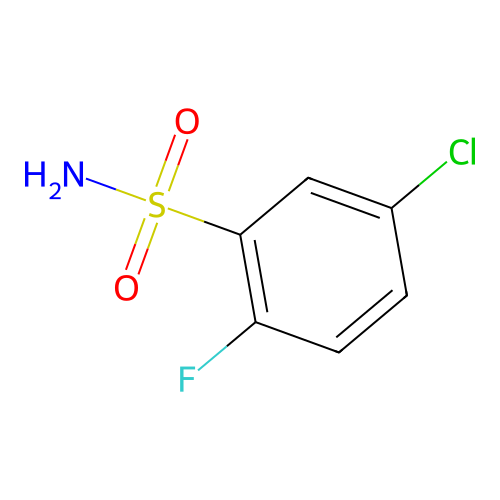5-Chloro-2-fluorobenzenesulfonamide structure