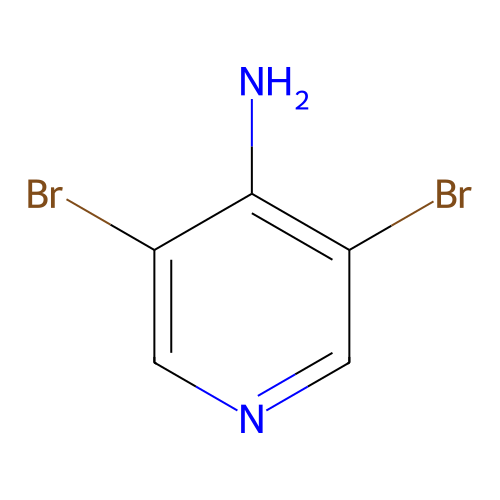 4-Amino-3,5-dibromopyridine structure
