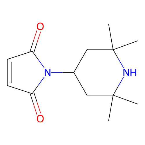 1-(2,2,6,6-Tetramethylpiperidin-4-yl)-1H-pyrrole-2,5-dione structure