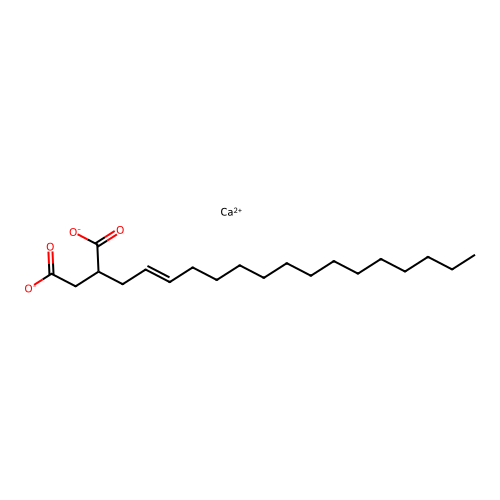 Calcium 2-hexadec-2-enylbutanedioate structure