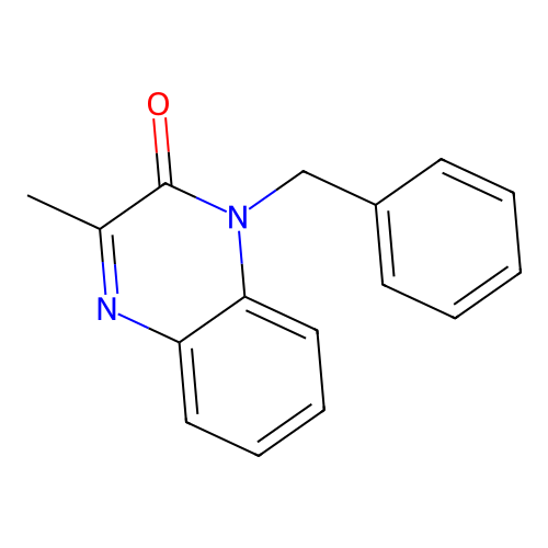 2(1H)-Quinoxalinone, 3-methyl-1-(phenylmethyl)- structure