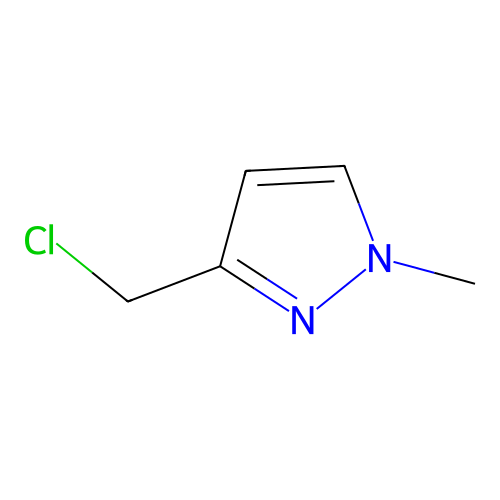 3-(Chloromethyl)-1-methyl-1H-pyrazole structure