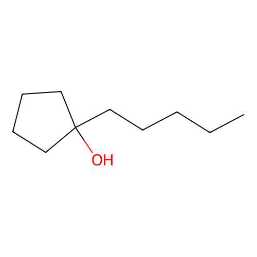 1-(n-Pentyl)cyclopentanol structure