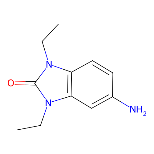 5-amino-1,3-diethyl-1,3-dihydro-2H-benzimidazol-2-one structure
