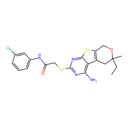 C20H21ClN4O2S2 structure