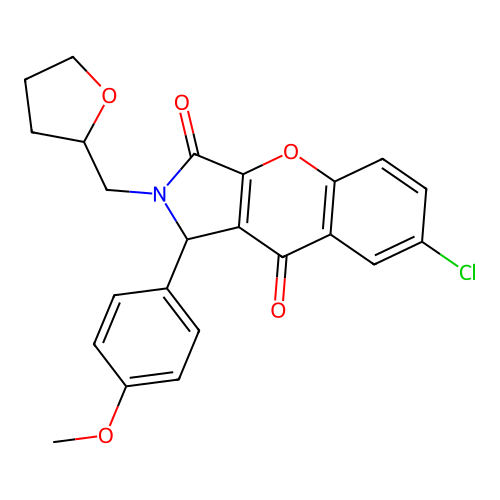 C23H20ClNO5 structure