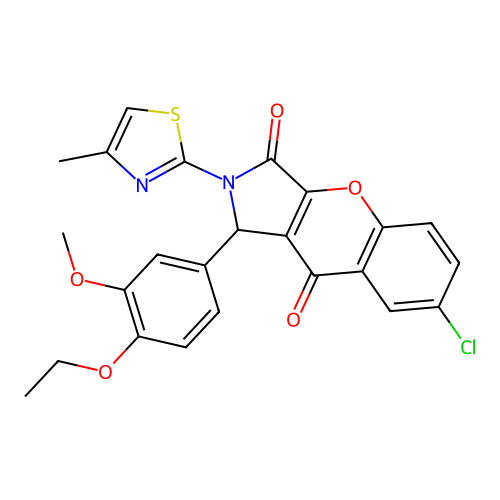 C24H19ClN2O5S structure