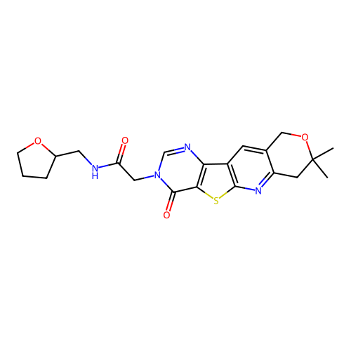 C21H24N4O4S structure