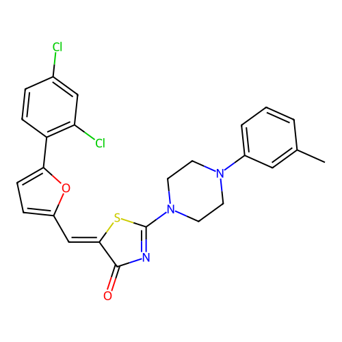 C25H21Cl2N3O2S structure